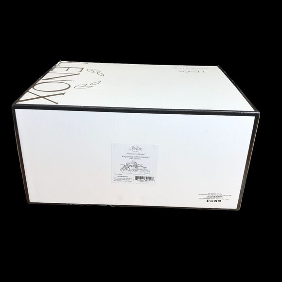 Lenox Kayaking with Friends Snowman Collection Birds Lynn Bywaters Figurine Ligh - Picture 6 of 16